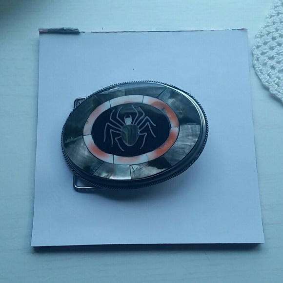Abalone Belt Buckle - Picture 3 of 3